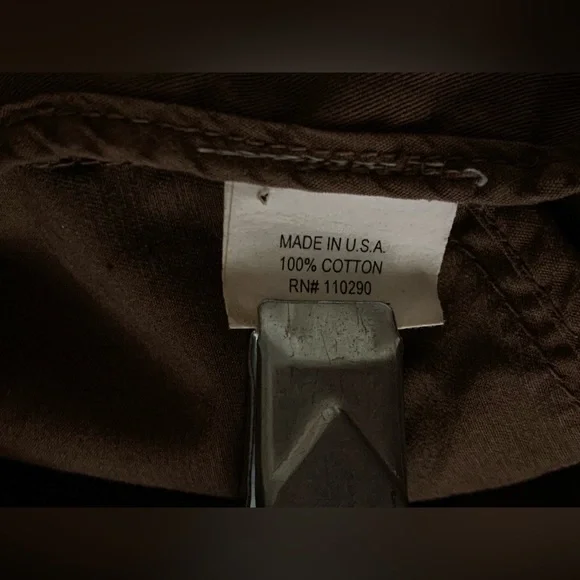 Nili Lotan Brown Cotton Trench Coat size 8 FITS size 4-6 - Picture 12 of 14